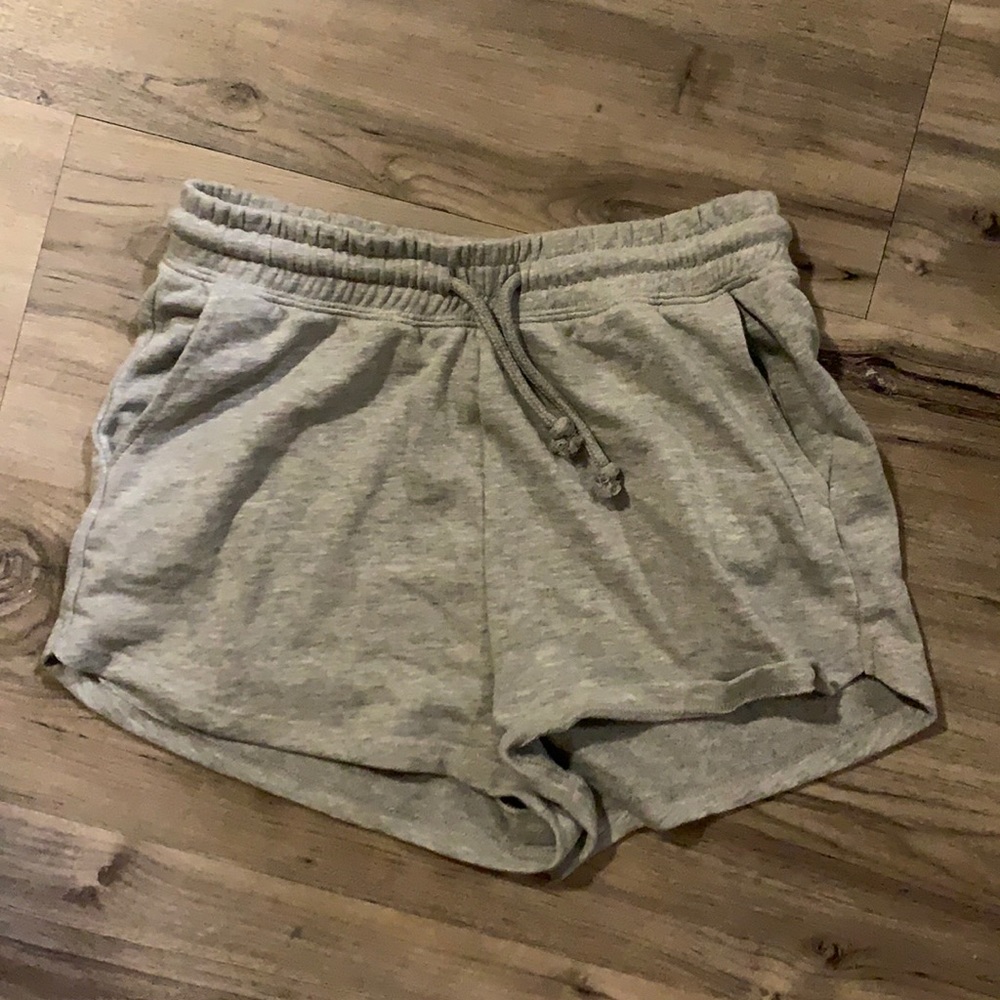 comfy grey sweatshorts